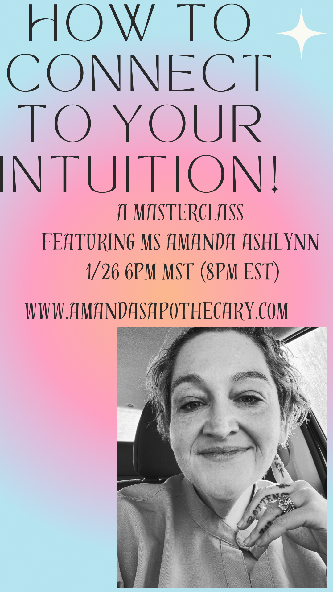 How To Connect To Your Intuition LIVE Masterclass!